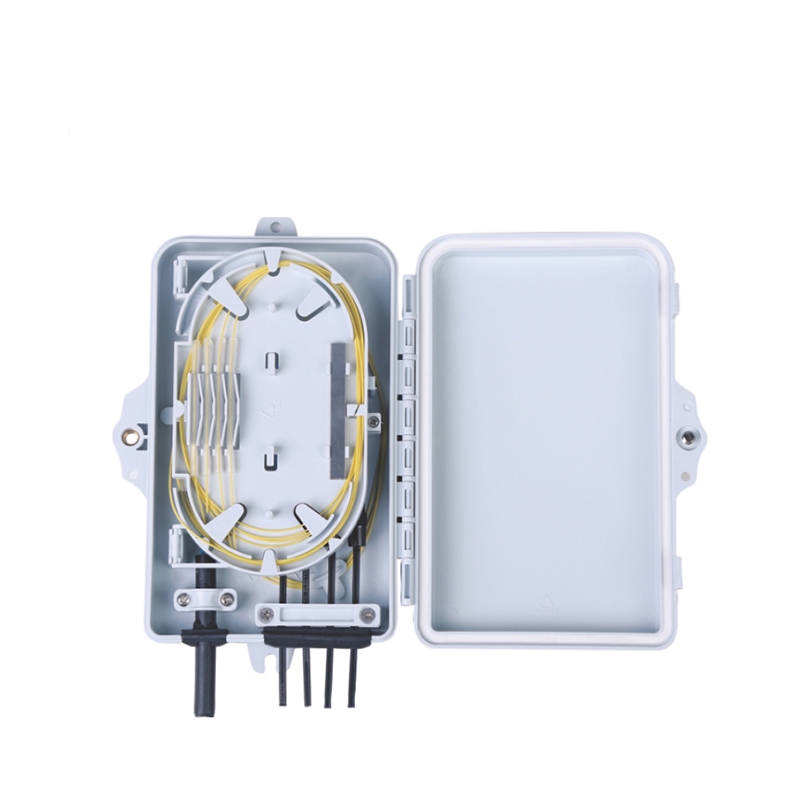 DDS / DFO-4DB / Fiber Optic Outdoor IP65 Distribution Box 4 LC Duplex 8 Core - Image 2