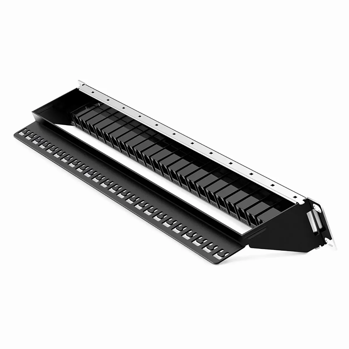 DDS / DPP-FL24C6 / 24 Port Cat6 1U Patch Panel - Image 2