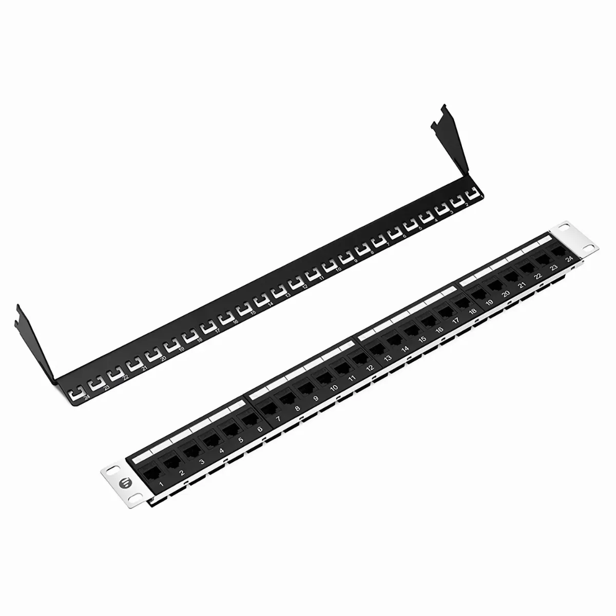 DDS / DPP-FL24C6 / 24 Port Cat6 1U Patch Panel - Image 3